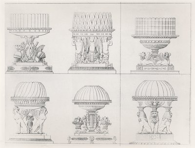 Dessins par Antoine Carême - Marie Antoine Careme